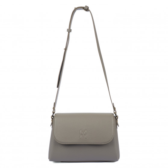 Dámská kabelka přes rameno 040g taupe
