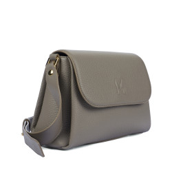 Dámská kabelka přes rameno 040g taupe