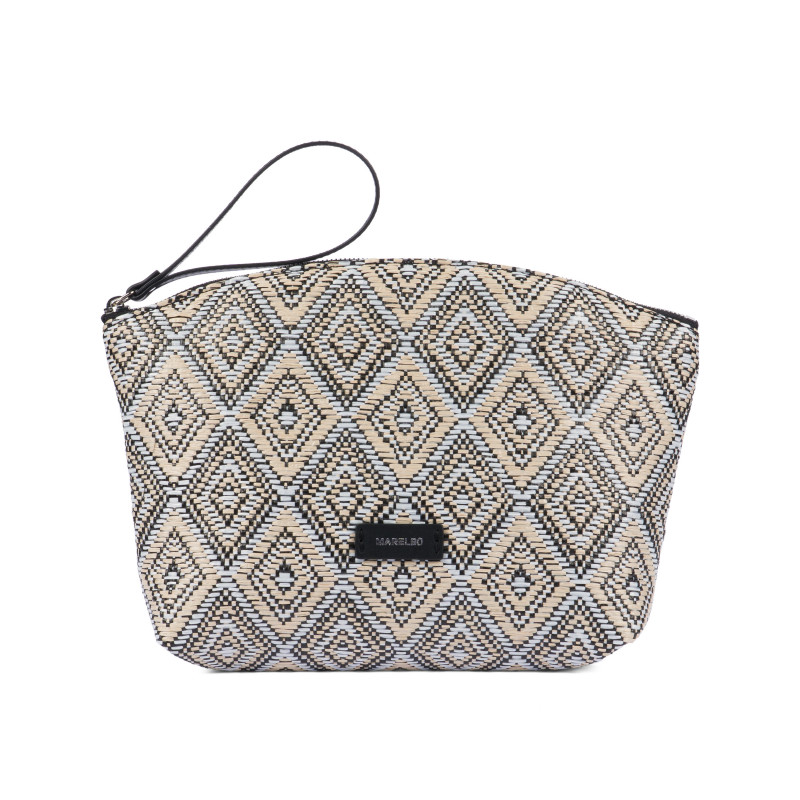 Dámská kabelka do ruky 213g 01 raffia noir
