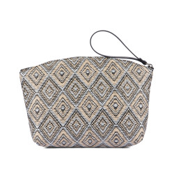 Dámská kabelka do ruky 213g 01 raffia noir