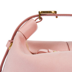 Dámská kabelka do ruky 037g camoscio baby pink