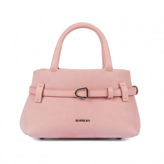 Dámská kabelka do ruky 056g 01 camoscio baby pink