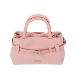 Dámská kabelka do ruky 056g 01 camoscio baby pink