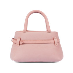 Dámská kabelka do ruky 056g 01 camoscio baby pink