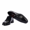 Elegantní pánské boty 9007 černé