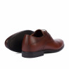 Elegantní pánské boty 822-1 v koňakové barvě