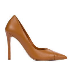 Elegantní dámské boty 1330 koňakově hnědé