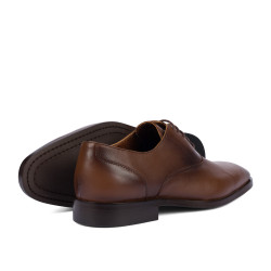 Elegantní pánské boty 9007 a hnědá