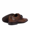 Elegantní pánské boty 9007 a hnědá