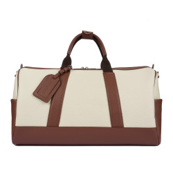 Cestovní taška 305g 01 béžová+hnědá