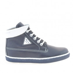Dětské boty 3206 indigo + bílá