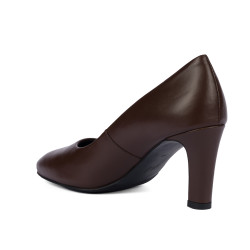 Elegantní dámské boty 1374 hnědé