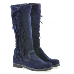 Dámské boty 3243 indigo velur