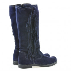 Dámské boty 3243 indigo velur