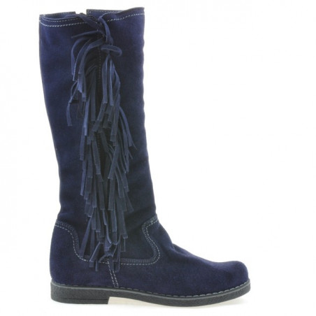 Dámské boty 3243 indigo velur