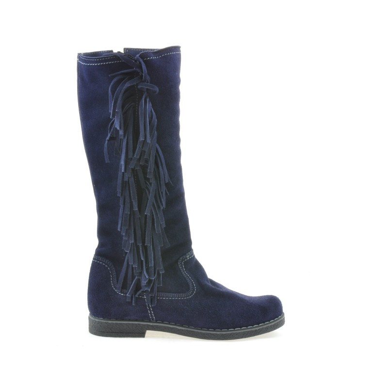 Dámské boty 3243 indigo velur