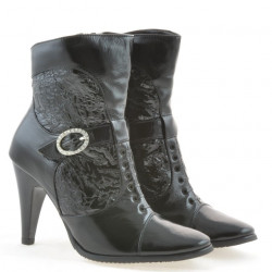 Dámské boty 1102 crep lak černé
