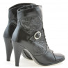 Dámské boty 1102 crep lak černé
