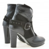 Dámské boty 1126 černá+černá antilopa