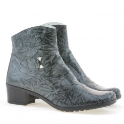 Dámské boty 232 lakované šedé crep