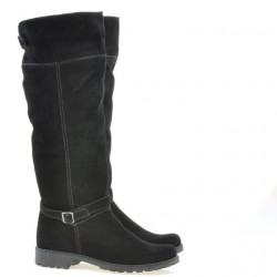Dámské boty 3225 černý velur