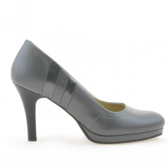 Elegantní dámské boty 1086 šedé