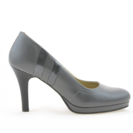 Elegantní dámské boty 1086 šedé