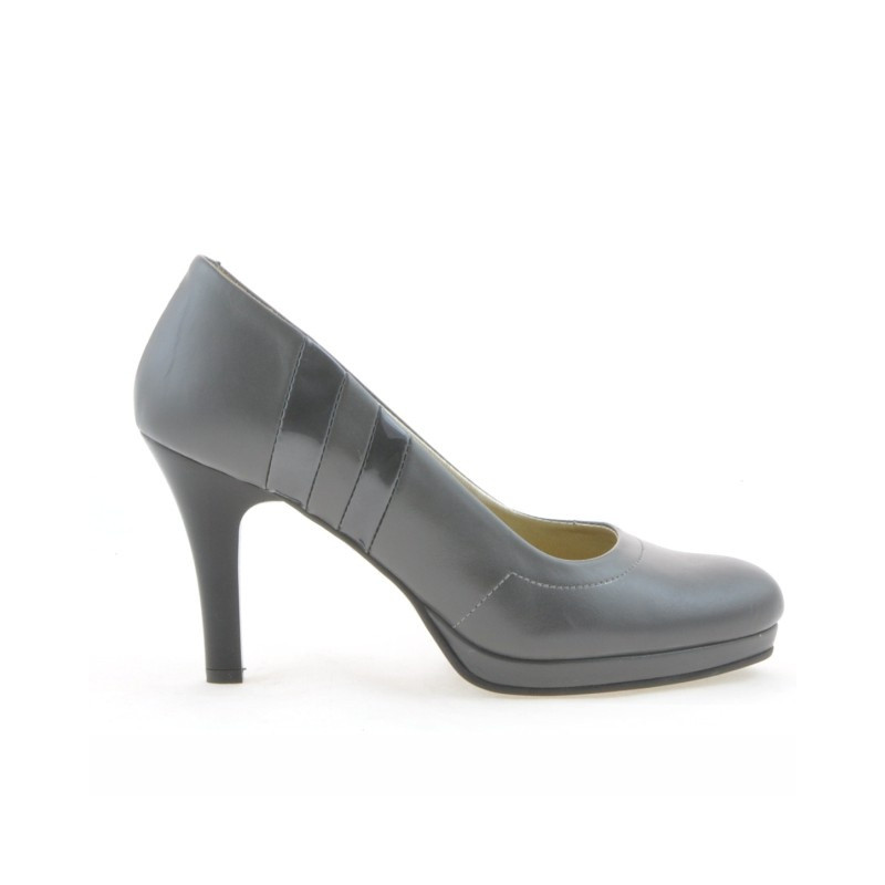 Elegantní dámské boty 1086 šedé