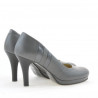 Elegantní dámské boty 1086 šedé