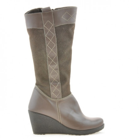 Dámské boty 3221 cappuccino