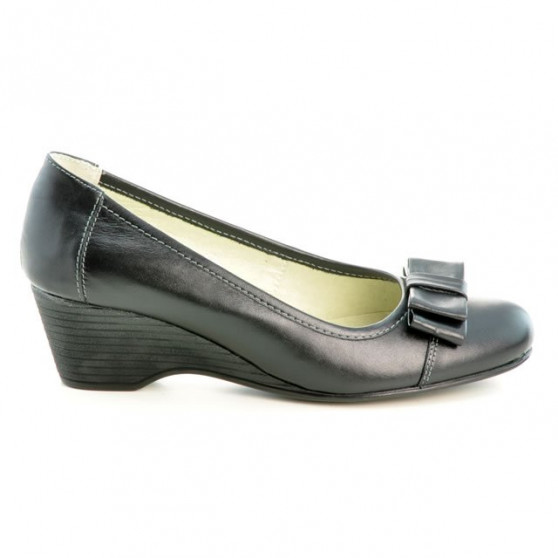 Dámské ležérní / elegantní boty 636-1 černé