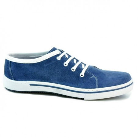 Pánské ležérní / sportovní boty 722 indigo velur