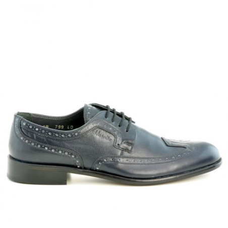Elegantní pánské boty 799 indigo