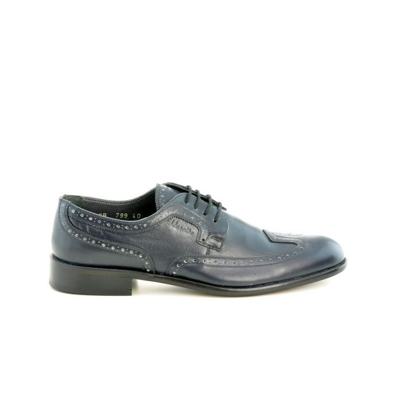 Elegantní pánské boty 799 indigo