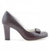 Elegantní dámské boty 1245 bordo