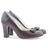Elegantní dámské boty 1245 bordo