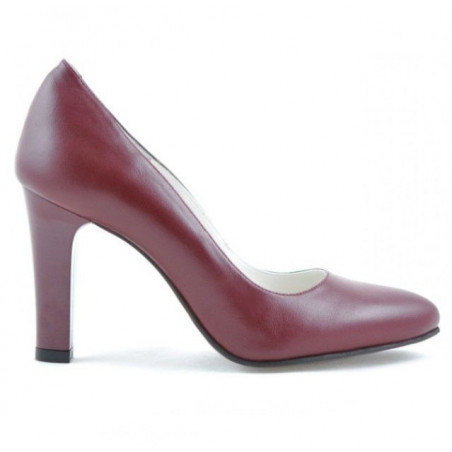 Elegantní dámské boty 1243 vínové