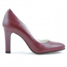 Elegantní dámské boty 1243 vínové