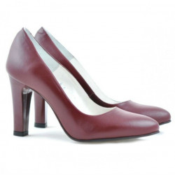 Elegantní dámské boty 1243 vínové
