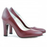 Elegantní dámské boty 1243 vínové