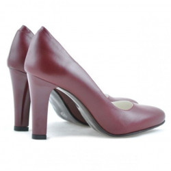 Elegantní dámské boty 1243 vínové
