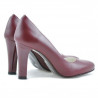 Elegantní dámské boty 1243 vínové