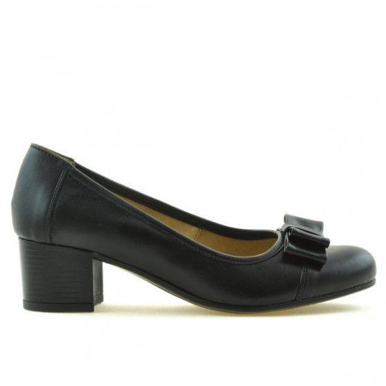 Dámské ležérní / elegantní boty 636 černé