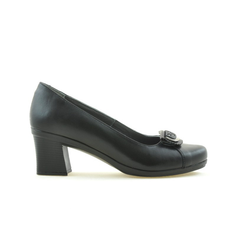 Dámské ležérní/elegantní boty 628 černé