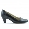 Elegantní dámské boty (široký model) 1088xxl černá