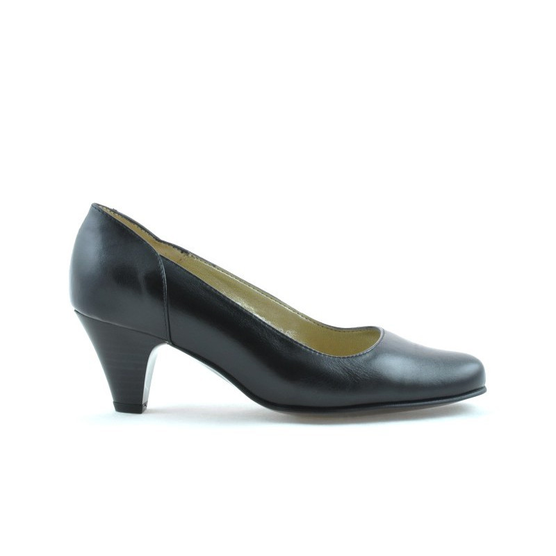 Elegantní dámské boty (široký model) 1088xxl černá