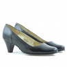Elegantní dámské boty (široký model) 1088xxl černá