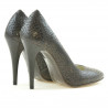 Dámské elegantní boty 1241 croco hnědé